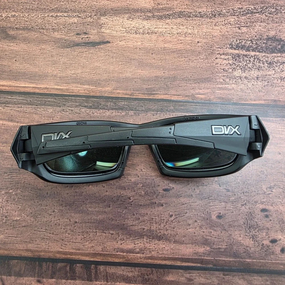 DVX Wiley X Static Sunglasses Black Safety Glasses Z87-2+ Mens Sport Wrap *READ